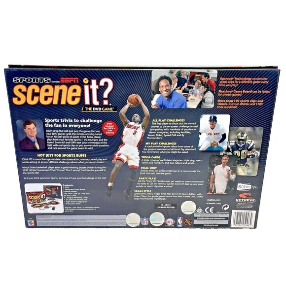 Scene it? Sports Powered by ESPN The DVD Game EUC - Picture 2 of 12